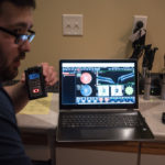 Reviewing some of the scans and images of Todd's eyes.