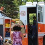 The kids loved the fire truck display!