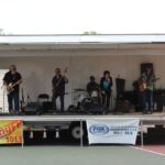 Flat Broke Blues took the stage after The Crunge to rock out with the community