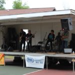 Flat Broke Blues took the stage after The Crunge to rock out with the community