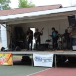 Flat Broke Blues took the stage after The Crunge to rock out with the community