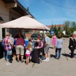 People begin to gather