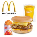 McDonalds Steak Bagel Meal Deal of the Day