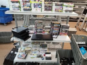 Have a gamer at home? Bring him or her in to browse the video game selection.