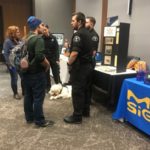 NMU-job-fair-2019-dog