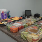 There were even snacks for the attendees