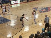 Chloe Norman guards the ball during Negaunee's 10-point loss at Westwood.