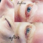 The Beehive Beauty Lounge Lash Lift Before and After