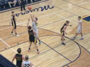 Negaunee's Jason Waterman goes up for the layup during the Miners' 71-48 win over Gwinn.