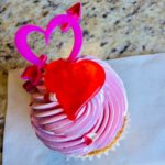 Super One Foods Cheryy FIlled Cherry Whipped Topped Cupcake