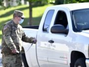 Michigan Guard Conducts Free COVID-19 Drive-Thru Testing
