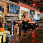 Rose’s Dugout Interior w Bartender