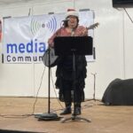 Linda Smith came to sing some Christmas Classics.