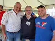 Bill Tibor, Chuck Williams, and Joe Duckworth at HarborFest 2019.