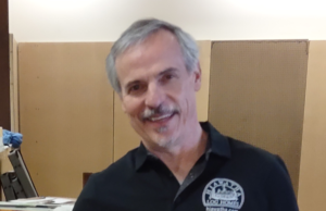 Joe Esbrook at the 2021 Home & Garden Show