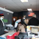 mediaBrew helped bring presents onto the D.J. Jacobetti Bus