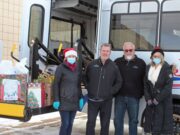 Left to right: Sarah Johnson, Mark Evans, Walt Lindala, & Shari Smith