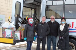 Left to right: Sarah Johnson, Mark Evans, Walt Lindala, & Shari Smith