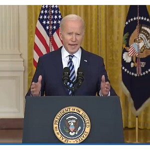 President Biden Speaking on the Russian Attack on Ukraine