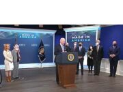 President Biden Talks on Rebuilding Our Manufacturing to Make More in America