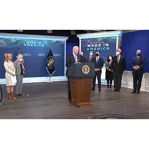 President Biden Talks on Rebuilding Our Manufacturing to Make More in America