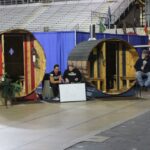 There were even barrel saunas on display!
