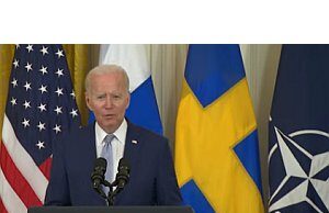 President Biden at Signing of the Instruments of Ratifications for the Accession Protocols to the North Atlantic Treaty for Finland and Sweden
