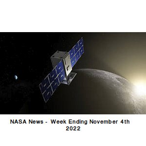 NASA News - Week Ending November 4th 2022
