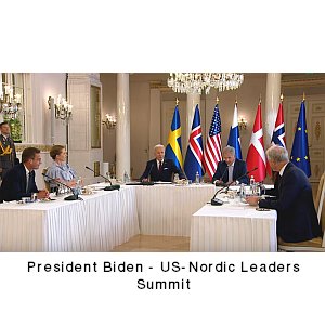 President Biden Participates in the U.S.-Nordic Leaders' Summit