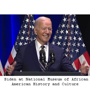 Biden at National Museum of African American History and Culture