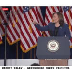 HARRIS RALLY – GREENSBORO NORTH CAROLINA
