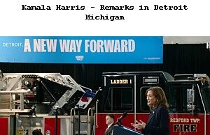 Kamala Harris – Redford, Michigan – Redford Fire Department Station 1 Kamala Harris - Redford, Michigan - Redford Fire Department Station 1