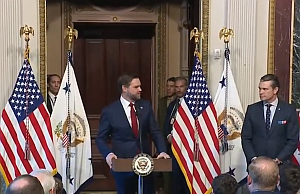 Vice-President JD Vance – Swears In Sean Duffy Vice-President JD Vance - Swears In Sean Duffy