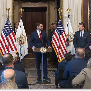 Vice-President JD Vance - Swears In Sean Duffy
