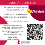 St Judes and Hardees sidebar