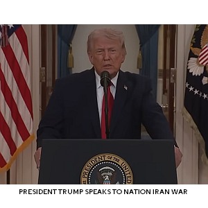 President Trump Speaks to Nation Iran War