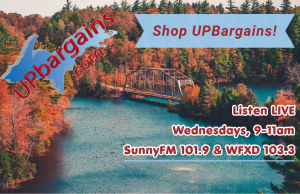 U.P. Bargains Newsletter for 09-22-26 UP Bargains Discounts! Fall Savings